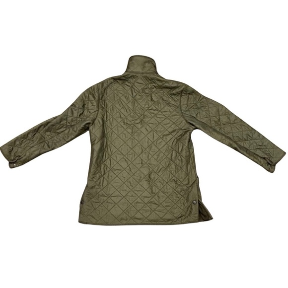 Barbour Green Lightweight Quilted Jacket - Picture 3 of 7